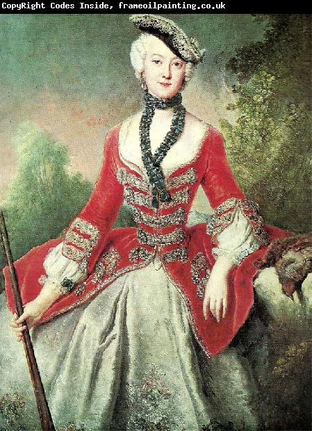 PESNE, Antoine countess sophia maria de voss